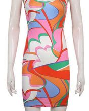 Load image into Gallery viewer, Abstract Mini Dress - Real Black N Beyond
