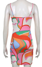 Load image into Gallery viewer, Abstract Mini Dress - Real Black N Beyond
