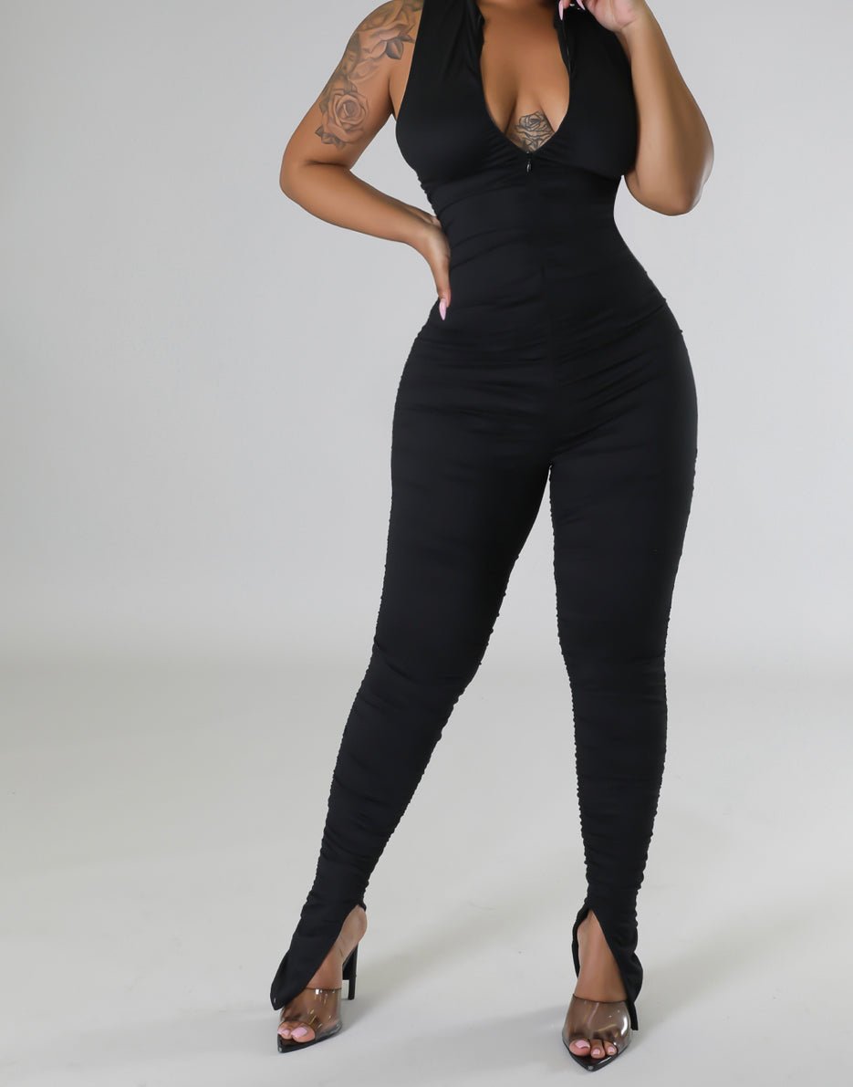 Baddie Jumpsuit - Real Black N Beyond