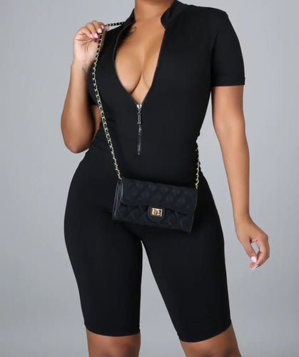 Dressed Quick Romper - Real Black N Beyond