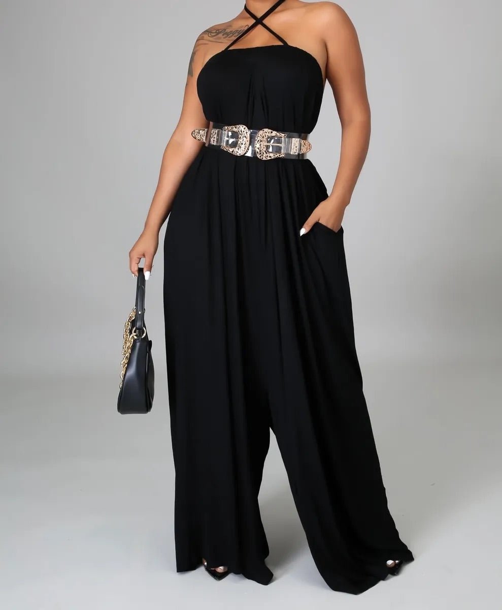 In Love Black Jumpsuit - Real Black N Beyond