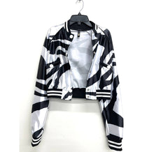 Load image into Gallery viewer, Zebra Stripe Button Jacket
