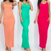 Load image into Gallery viewer, Spring Fling Racer Back Maxi Dress
